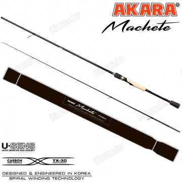Спиннинг Akara Machete 902 M, углеволокно, штекерный, 2.7 м, тест: 8-32 г, 160 г